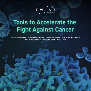 Light Booth Graphic - "Tools to Accelerate the Fight Against Cancer"