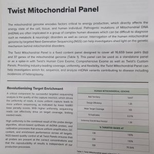 Twist Mitochondrial Panel (Rev 1.1)