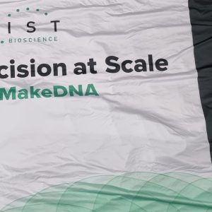 Light Booth Graphic - "Precision at Scale, #WEMAKEDNA"
