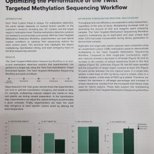 Optimizing the Performance of the Twist Targeted Methylation Sequencing Workflow (Rev 1.0)