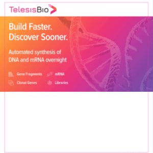 Booth Graphic - "Telesis Bio" (New Version)