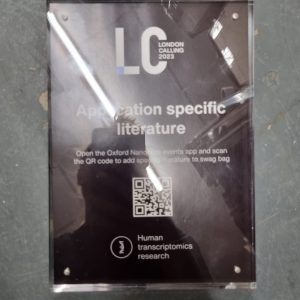 Acrylic Magnetic Sign Holders - A5