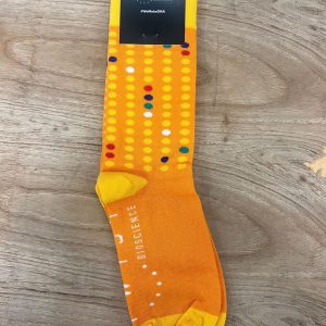 Orange Libraries Socks