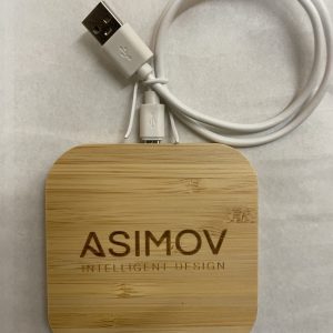 Bamboo wireless charging pad