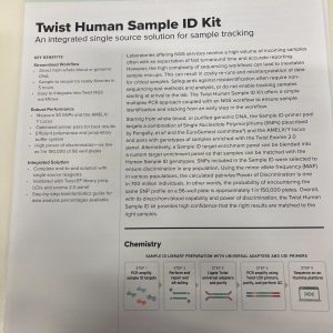 Twist Human Sample ID Kit (Rev 2.0)
