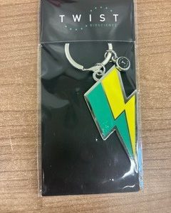 Lightning bolt Keyring