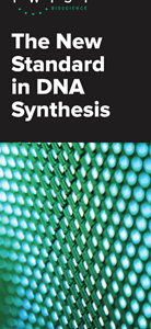Fabric banner & Stand : The new standard in DNA synthesis