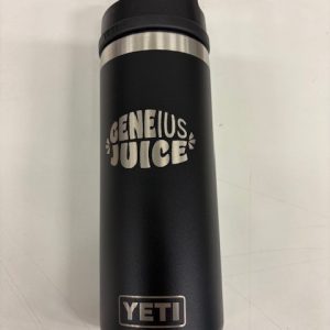 Genius Juice Yeti water bottle