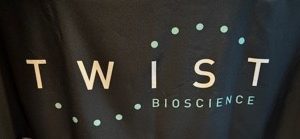 Large fitted Tablecloth - "Twist Bioscience"