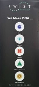 Roller Banner - "We make DNA"