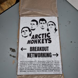 A0 Canvas - Arctic Monkeys , Breakout, Networking (directional)