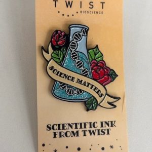 'Science matters' pin