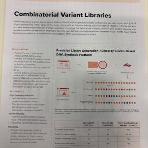 Combinatorial Variant Libraries