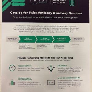 Catalog for Twist Antibody Discovery Services - Biopharma