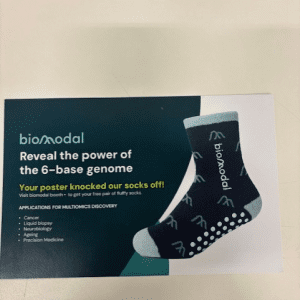 biomodal Postcard Fluffy socks