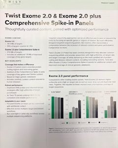 Twist Exome 2.0 & Exome 2.0 pluse Comprehensive Spike-in Panels