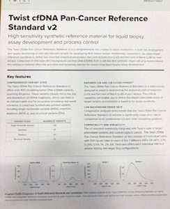 Twist cfDNA Pan-Cancer Reference Standard v2