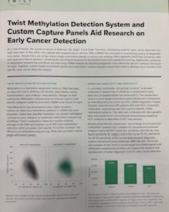 Twist Methylation Detection System and Custom Capture Panels Aid Reserach on Early Cancer Detection