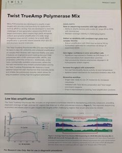 Twist TrueAmp Polymerase Mix
