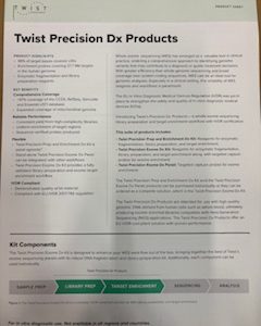 Twist Precision Dx Products