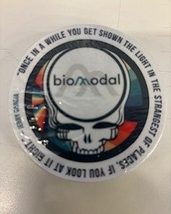 Biomodal stickers- skull